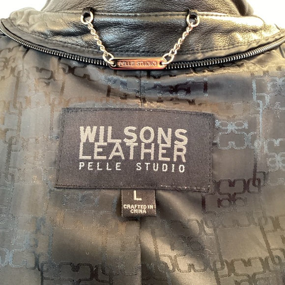 Wilson’s Leather Pelle Studio Thinsulate Ultra Leather Jacket - Picture 10 of 14